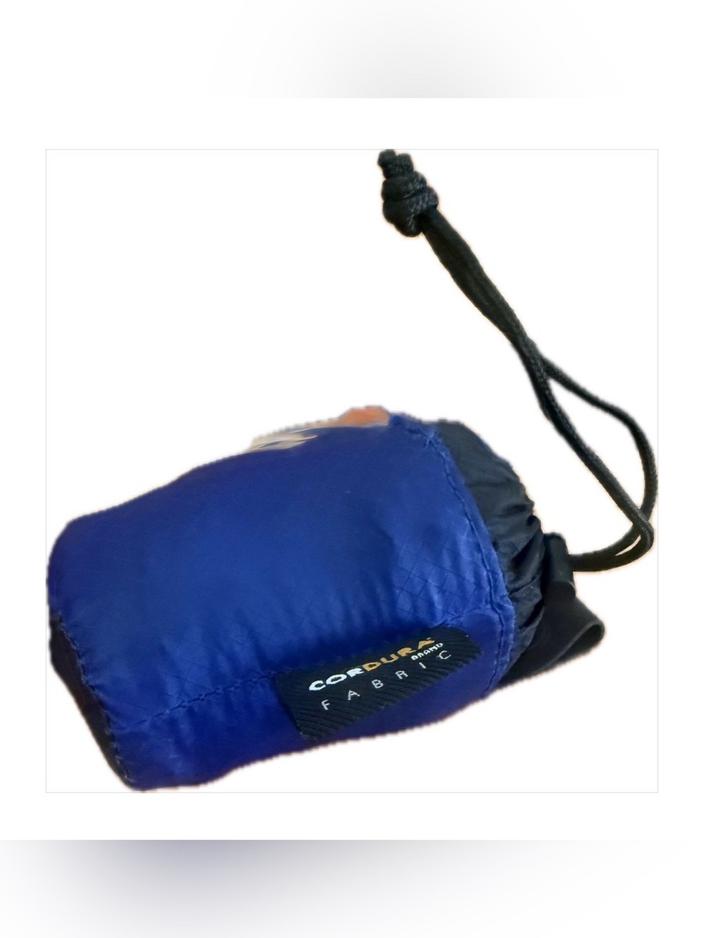 Cordura Fabric Blue Packable Stuff Sack with Drawstring